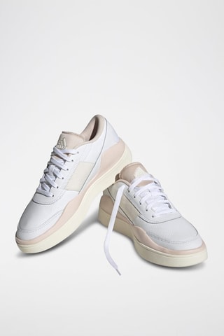 Leren Sneakers Osade- Wit en Beige