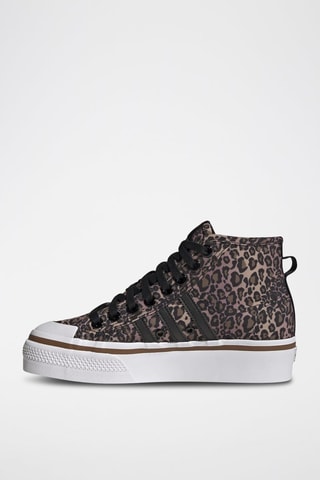 Sneakers Nizza Platform Mid - Oudroze en Zwart