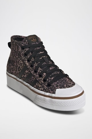 Sneakers Nizza Platform Mid - Oudroze en Zwart