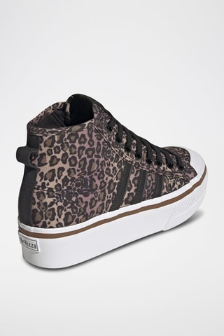 Sneakers Nizza Platform Mid - Oudroze en Zwart