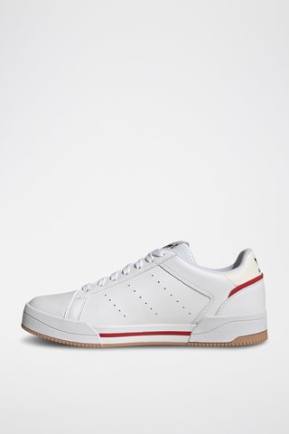 Leren Sneakers Court Tourino Wit