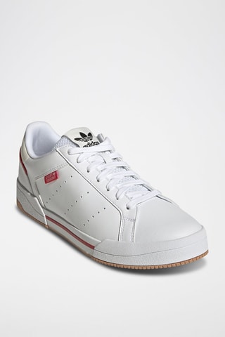 Leren Sneakers Court Tourino Wit
