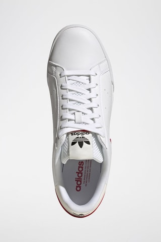 Leren Sneakers Court Tourino Wit