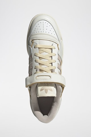 Leren Sneakers Forum 84 Low- Wit en Beige