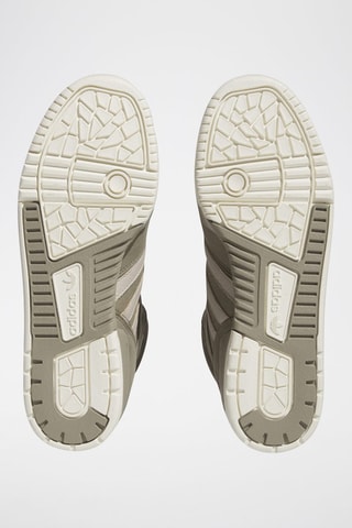 Hoge Leren Sneakers Rivalry Hi- Beige