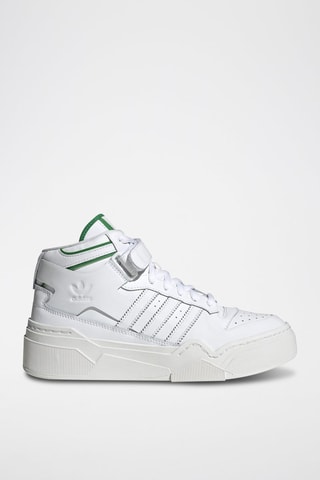 Hoge Sneakers Forum Bonega 2B- Wit en Groen