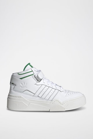 Hoge Sneakers Forum Bonega 2B- Wit en Groen