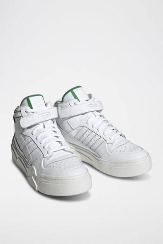 Hoge Sneakers Forum Bonega 2B- Wit en Groen