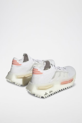 Sneakers Nmd_S1 - Wit en Oranje