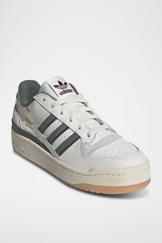 Leren Sneakers Forum Bold Stripes - Wit, groen en beige