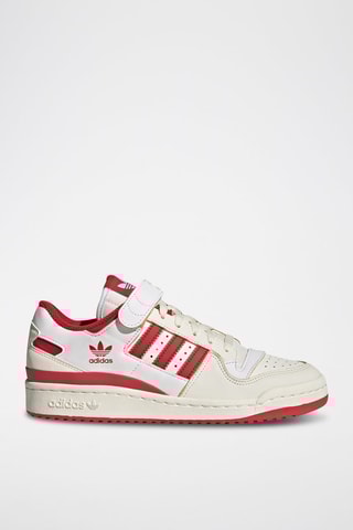 Volnerf Leren Sneakers Forum 84 Low- Ecru en Rood