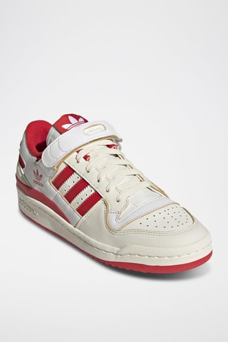 Volnerf Leren Sneakers Forum 84 Low- Ecru en Rood