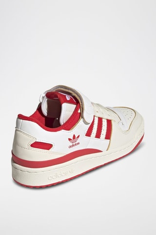 Volnerf Leren Sneakers Forum 84 Low- Ecru en Rood
