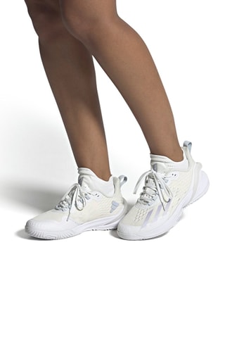 Tennisschoenen Adizero Cybersonic - Wit