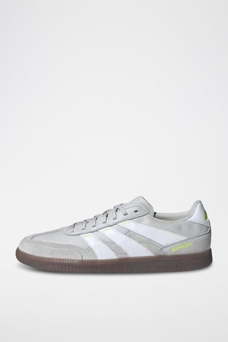 Nubuck Voetbalschoenen Predator - Lichtgrijs en wit