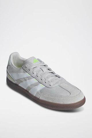 Nubuck Voetbalschoenen Predator - Lichtgrijs en wit