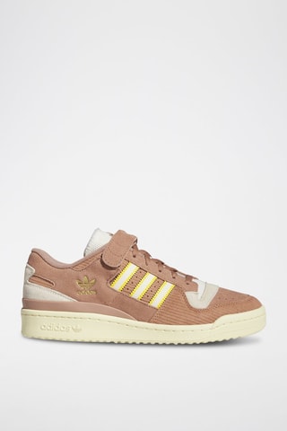 Nubuck Basketbalschoenen Forum 84 Low - Bruin