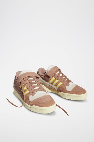 Nubuck Basketbalschoenen Forum 84 Low - Bruin