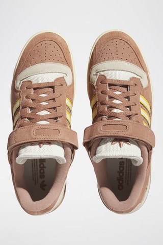 Nubuck Basketbalschoenen Forum 84 Low - Bruin