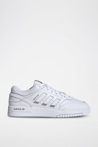 Leren Basketbalschoenen Drop Step Low - Wit