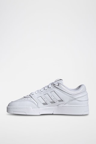 Leren Basketbalschoenen Drop Step Low - Wit