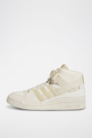 Hoge basketbalschoenen Forum Mid Parley - Wit