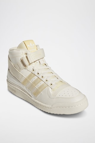 Hoge basketbalschoenen Forum Mid Parley - Wit