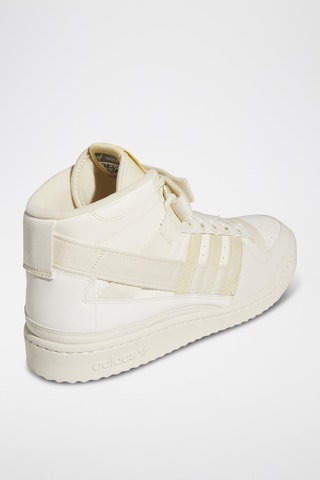 Hoge basketbalschoenen Forum Mid Parley - Wit