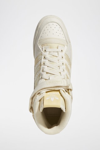 Hoge basketbalschoenen Forum Mid Parley - Wit