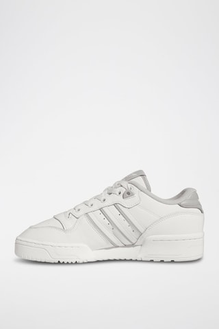 Leren Basketbalschoenen Rivalry Low - Wit