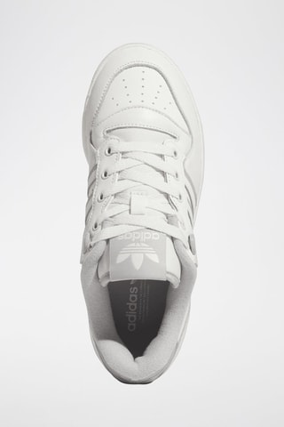 Leren Basketbalschoenen Rivalry Low - Wit