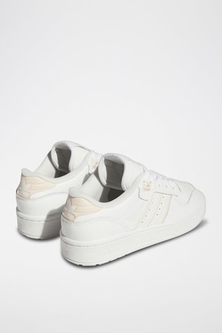 Leren Basketbalschoenen Rivalry Low - Wit