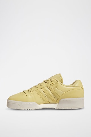 Leren Basketbalschoenen Rivalry Low - Geel