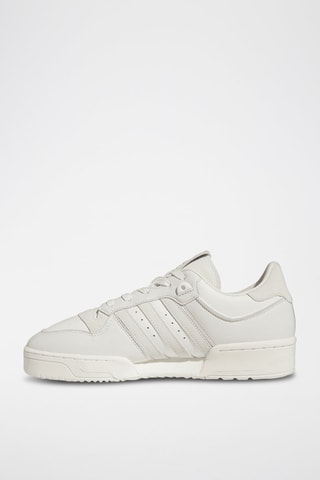 Leren Basketbalschoenen Rivalry 86 Low - Wit