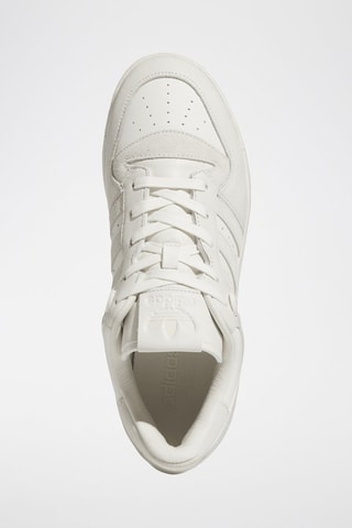 Leren Basketbalschoenen Rivalry 86 Low - Wit