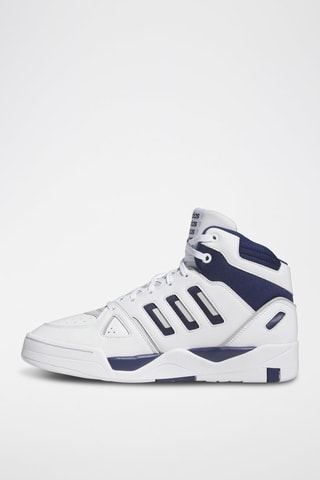 Hoge Nubuck Basketbalschoenen Midcity Mid - Wit
