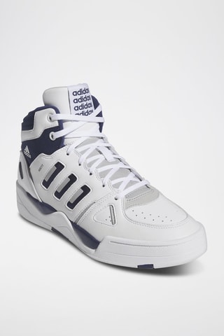 Hoge Nubuck Basketbalschoenen Midcity Mid - Wit
