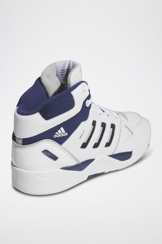 Hoge Nubuck Basketbalschoenen Midcity Mid - Wit