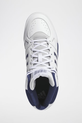 Hoge Nubuck Basketbalschoenen Midcity Mid - Wit