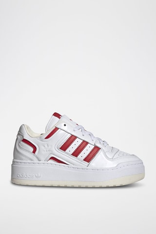 Leren Basketbalschoenen Forum Xlg - Wit