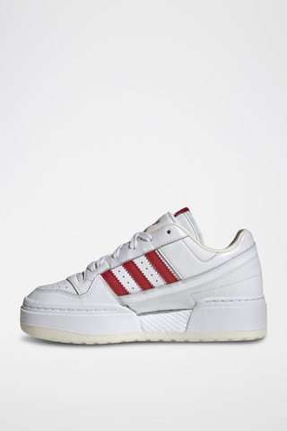 Leren Basketbalschoenen Forum Xlg - Wit