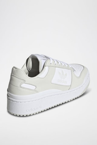 Gecoat Leren Platform Basketbalschoenen Forum Bold - Lichtgrijs