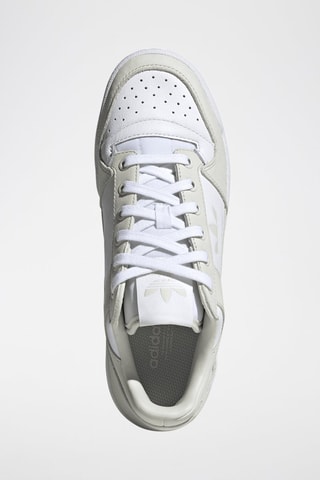Gecoat Leren Platform Basketbalschoenen Forum Bold - Lichtgrijs