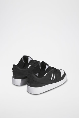 Leren en Nubuck Sneakers Forum Low - Zwart
