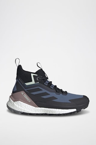 Wandelschoenen Terrex Free Hiker 2 Gtx- Zwart en Blauw