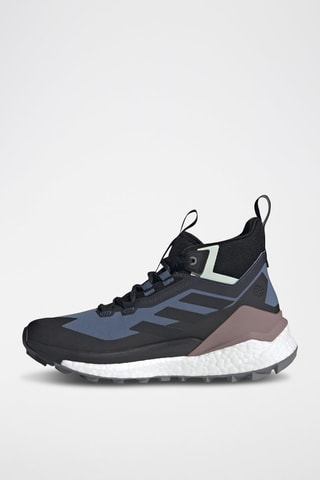 Wandelschoenen Terrex Free Hiker 2 Gtx- Zwart en Blauw