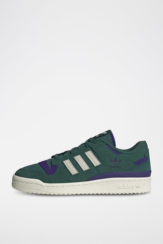 Nubuck en Velours Sneakers Forum - Donkergroen