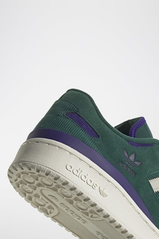 Nubuck en Velours Sneakers Forum - Donkergroen