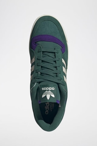 Nubuck en Velours Sneakers Forum - Donkergroen