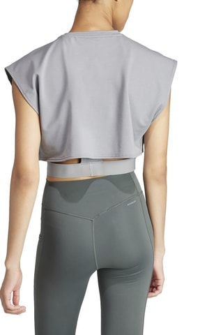 Hemd Power Crop T - Grijs